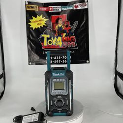 Makita 18V LXT/12V max CXT Lithium-Ion Cordless Bluetooth Job Site Charger/Radio, Tool Only