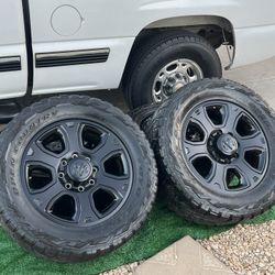 Ram 8 lug wheels/rims 