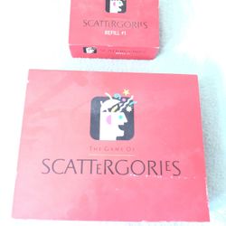 Scattegories And Refill Scattegories