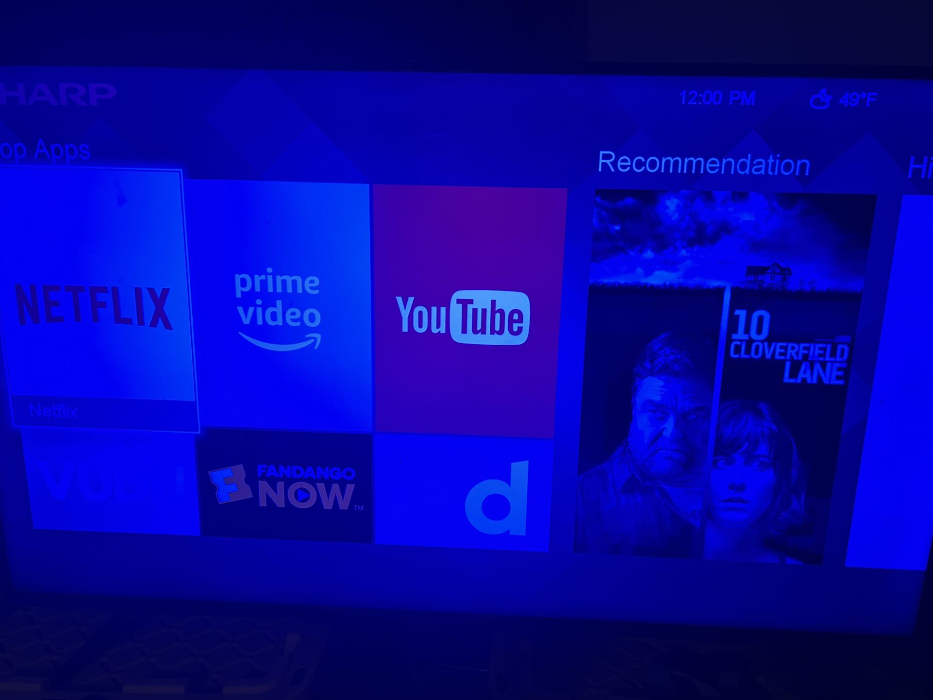 Sharp 55-60 Inch Smart Tv