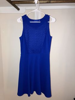 Blue Sleeveless Dress