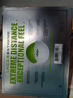Golf balls  precept gaddi extreme