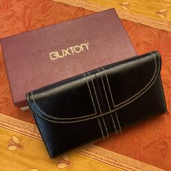 Leather Black Buxton Wallet