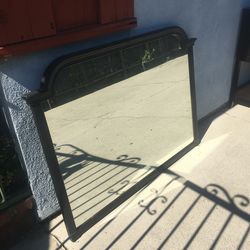 Large Arched Wall Mount Mirror