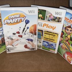 Wii Party & Sports Games