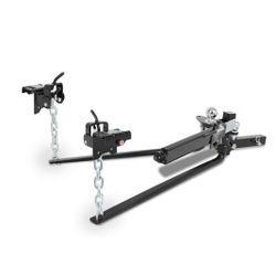 Hitch Stabilizer Kit for Travel Trailer RV,  Max Towing 14000lbs, 2-Inch Shank, 2-5/16-Inch Ball Weight Distribution Hitch with Sway Control