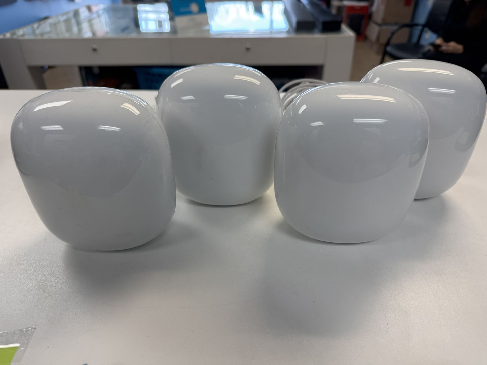 Google Nest Pro Wi-Fi Model G6ZUC 4 Pack Wi-Fi 6E Mesh Router