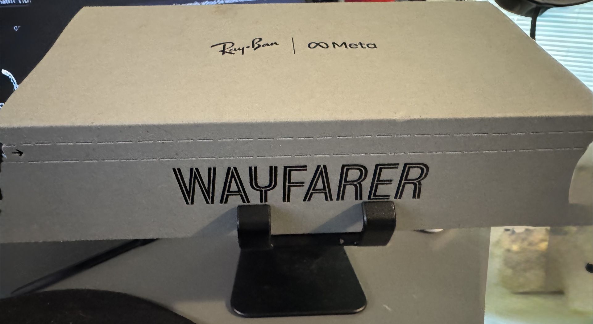 Ray - Ban Meta Wayfarer Regular Matte Black