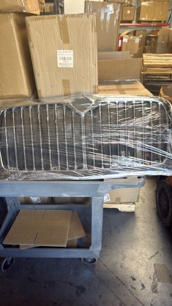 LV-9483E Chrome Grill Compatible With 2002-2019 International Durastar 4100 4(contact info removed) 4400