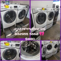♨️♨️SET WHIRPOOL STEAM WASHER AND DRYER XL ♨️ 