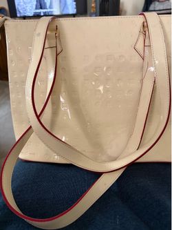 Authentic ARCADIA Double Strap Cream Colored Bag