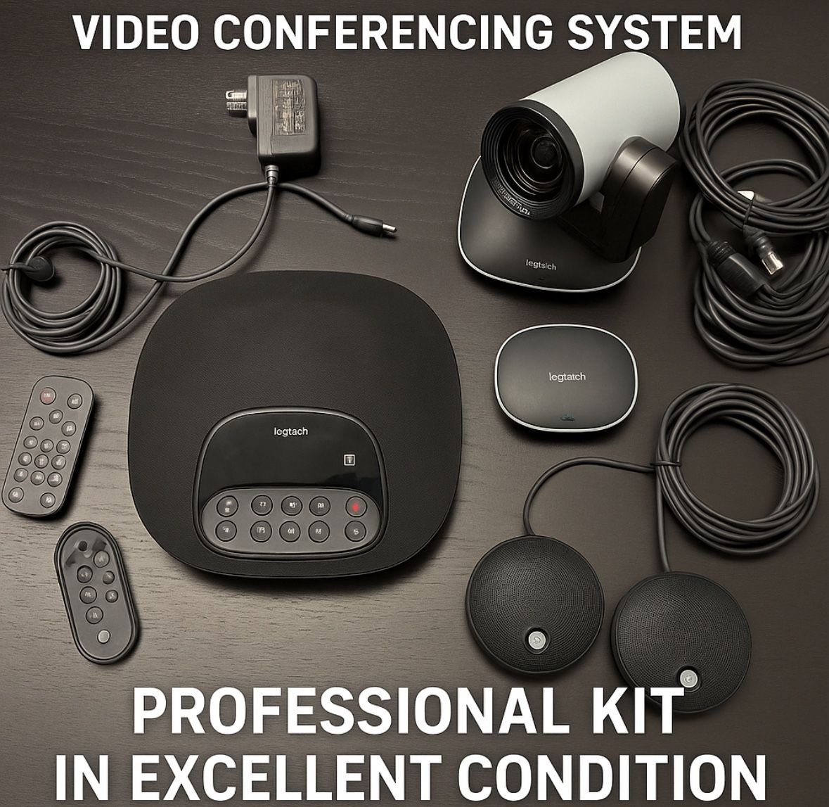 📣 Logitech Group Video Conferencing System – Complete Bundle