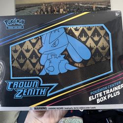 Pokemon Crown Zenith PC Etb Plus