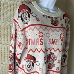 Christmas Minnie Mouse Sweater 