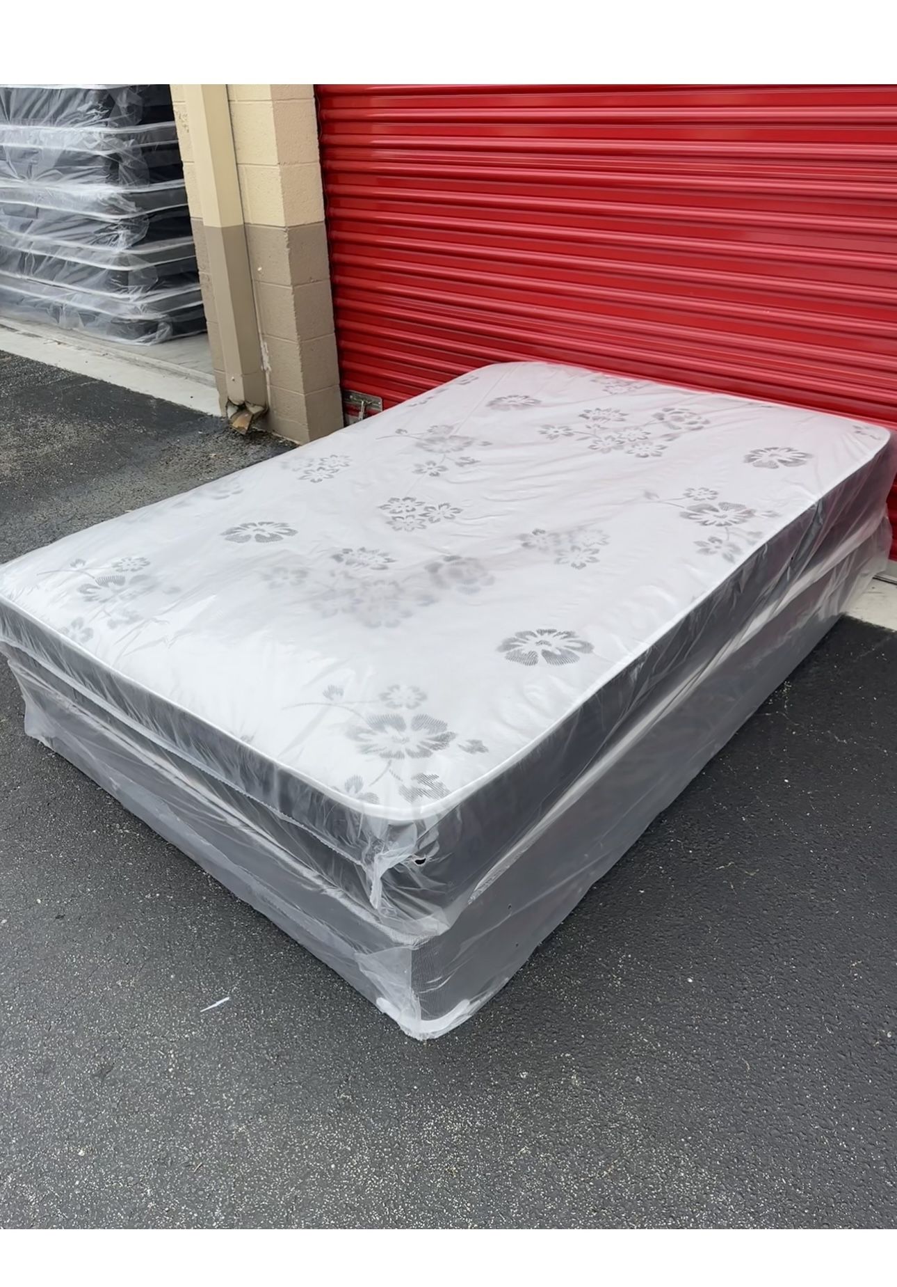 NEW Mattress Full Size With Box Spring // Offer 🚚