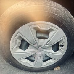 Subaru Forester 2019 To 2024 Steel Rim and Tire 17”