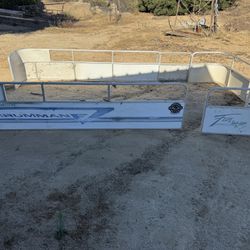 Pontoon Boat Side Rails & 3 Doors