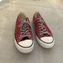 Converse All Star Shoes Red Color