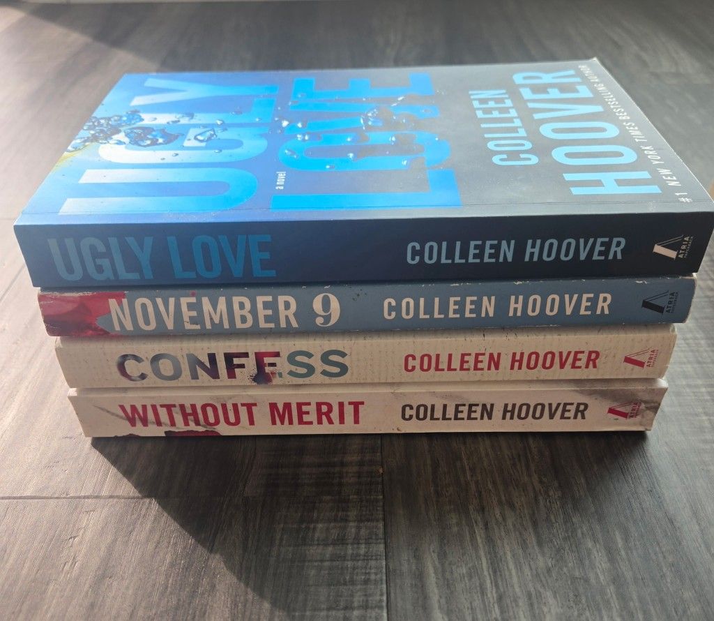 Paperback Books By Author Colleen Hoover
