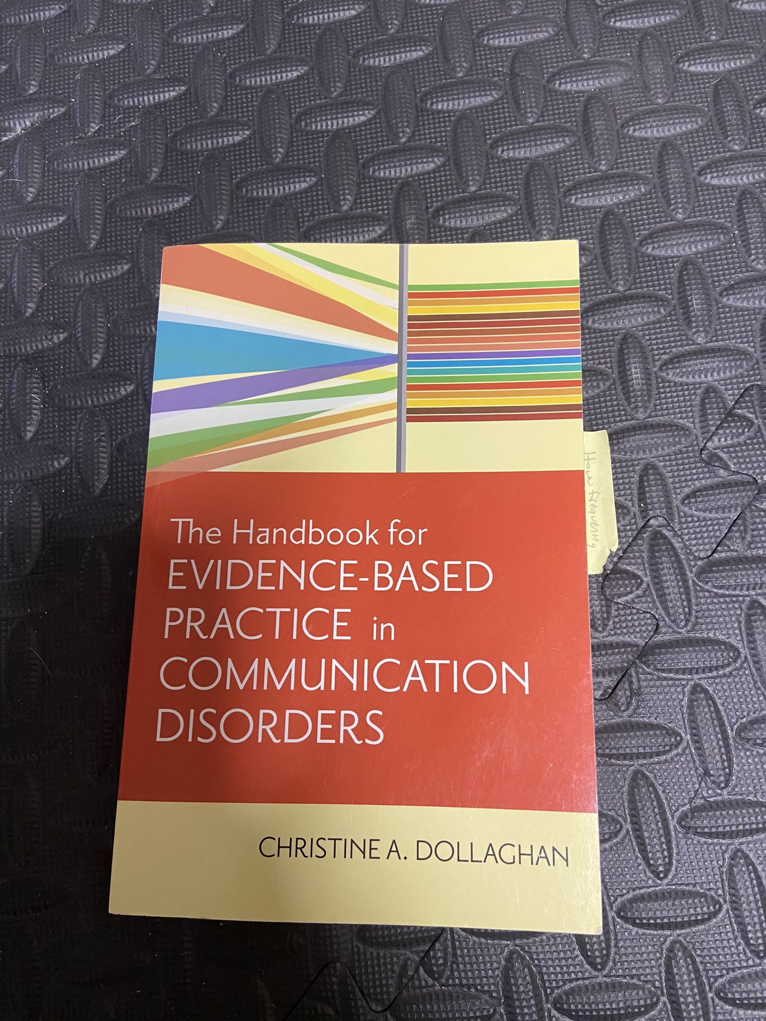 The Handbook For Evidence Based Practice In Communication Disorders