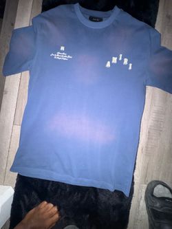 Amiri navy blue t-shirt 150$