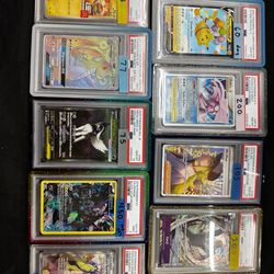 Pokemon PSA Slabs