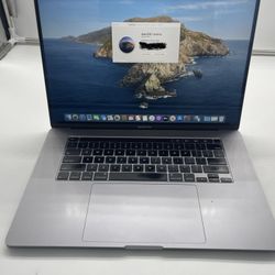 2019 Apple MacBook Pro Touch Bar 16" Silver | 2.4GHz 8 Core i9 64GB RAM 1TB