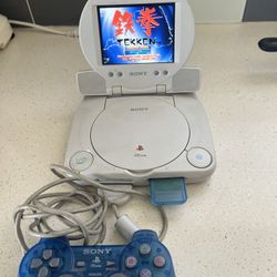 PlayStation 1 Slim With Lcd Screen 