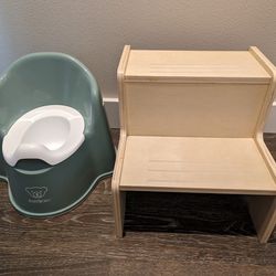 NEW for toddler potty chair & step stool for bathroom sink & other usage.  You Save 35 dollars.