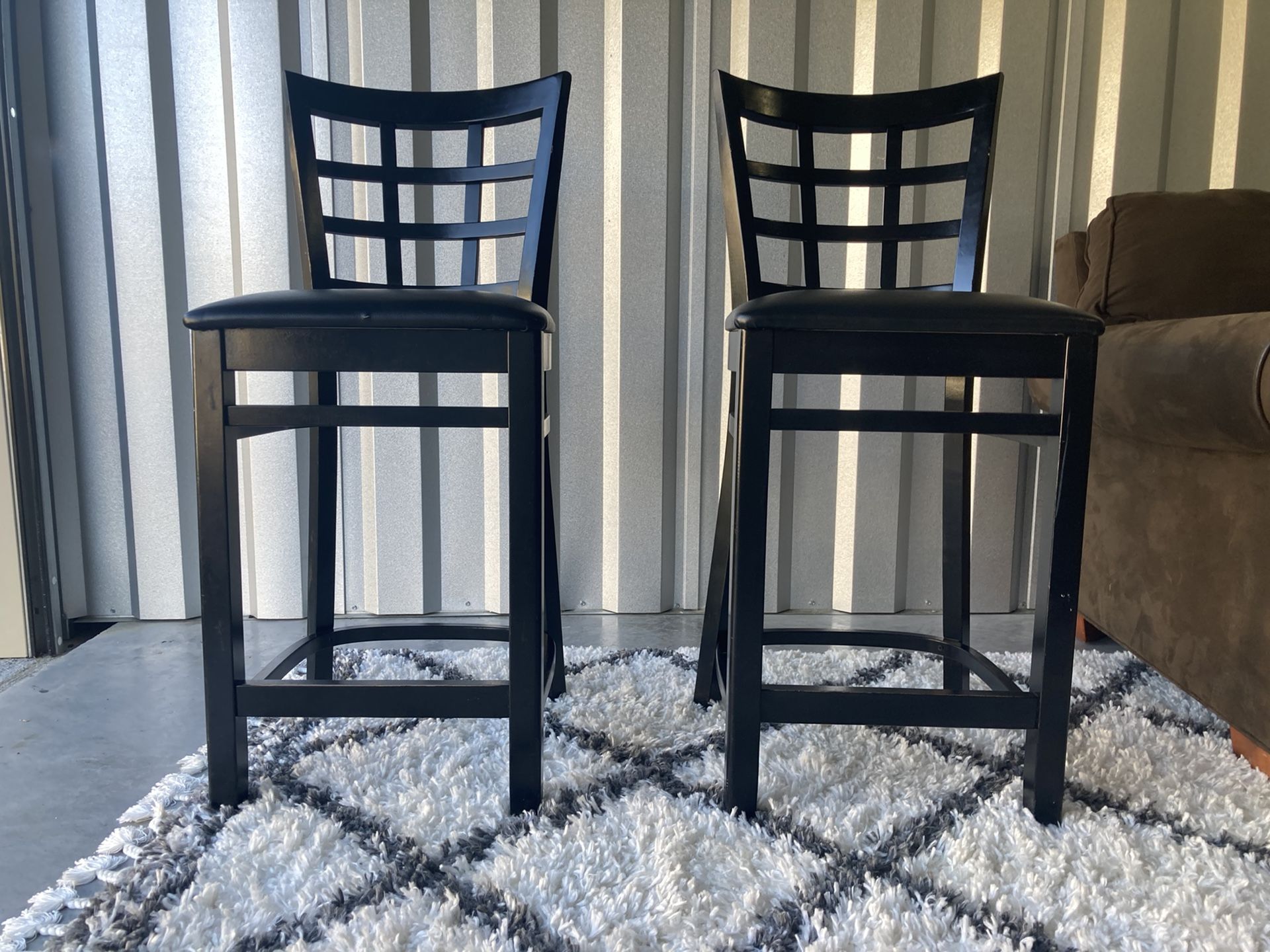 Black Barstools (Bar Height) Will Deliver For Free