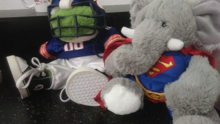 Build a bear frog &elephant