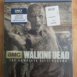 The Walking Dead Season 5 Lenticular Blu Ray