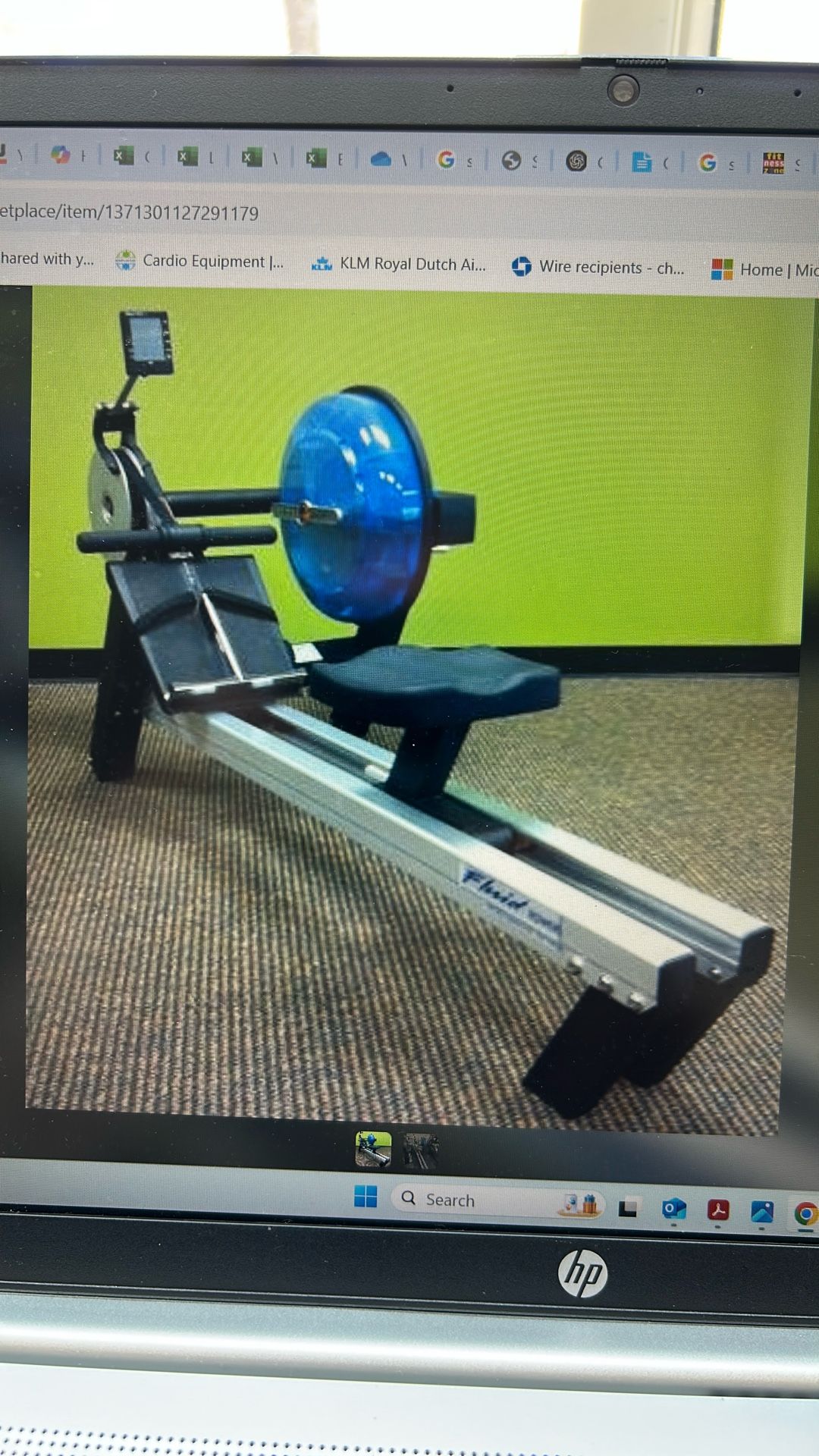 Fluid Rower E520 Commercial