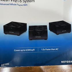 Netgear Nighthawk Mesh WiFi 6 Systems 