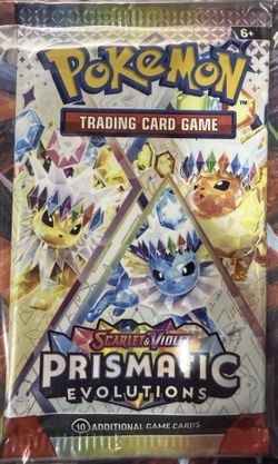 Prismatic Evolutions Booster Pack Factory Sealed New
