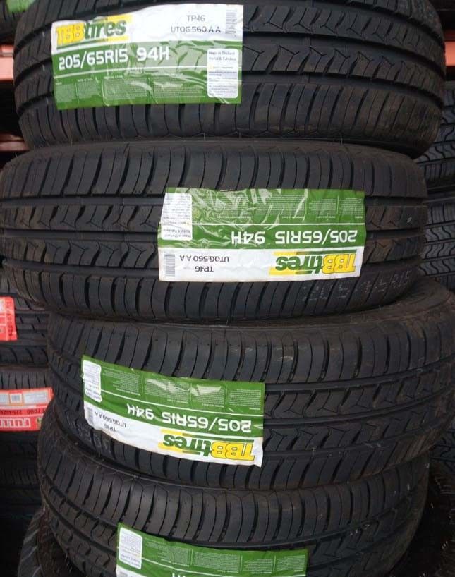 4 New Tires 205/65/15 TBB Tires