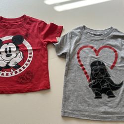 New Boys Size 12 Month T-shirts. Both For $10