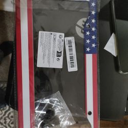 Patriotic Title Plate Frame-US Flag