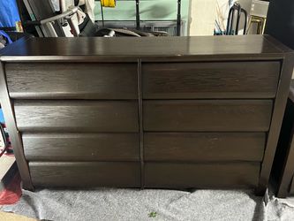 8-Drawer Dresser & 3-Drawer Nightstand Set – Espresso