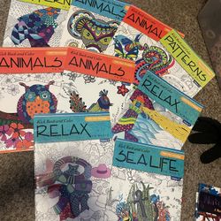 Kick Back And Relax Coloring Books 