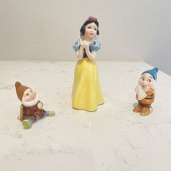 Vintage Disney Snow White Figurines 