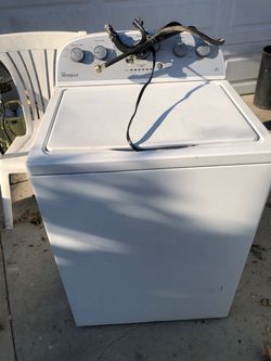 Whirlpool washing machine