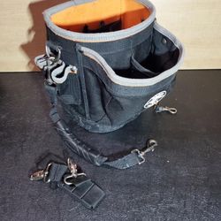 klein tools polyester electricians tool tote 14 pokets 