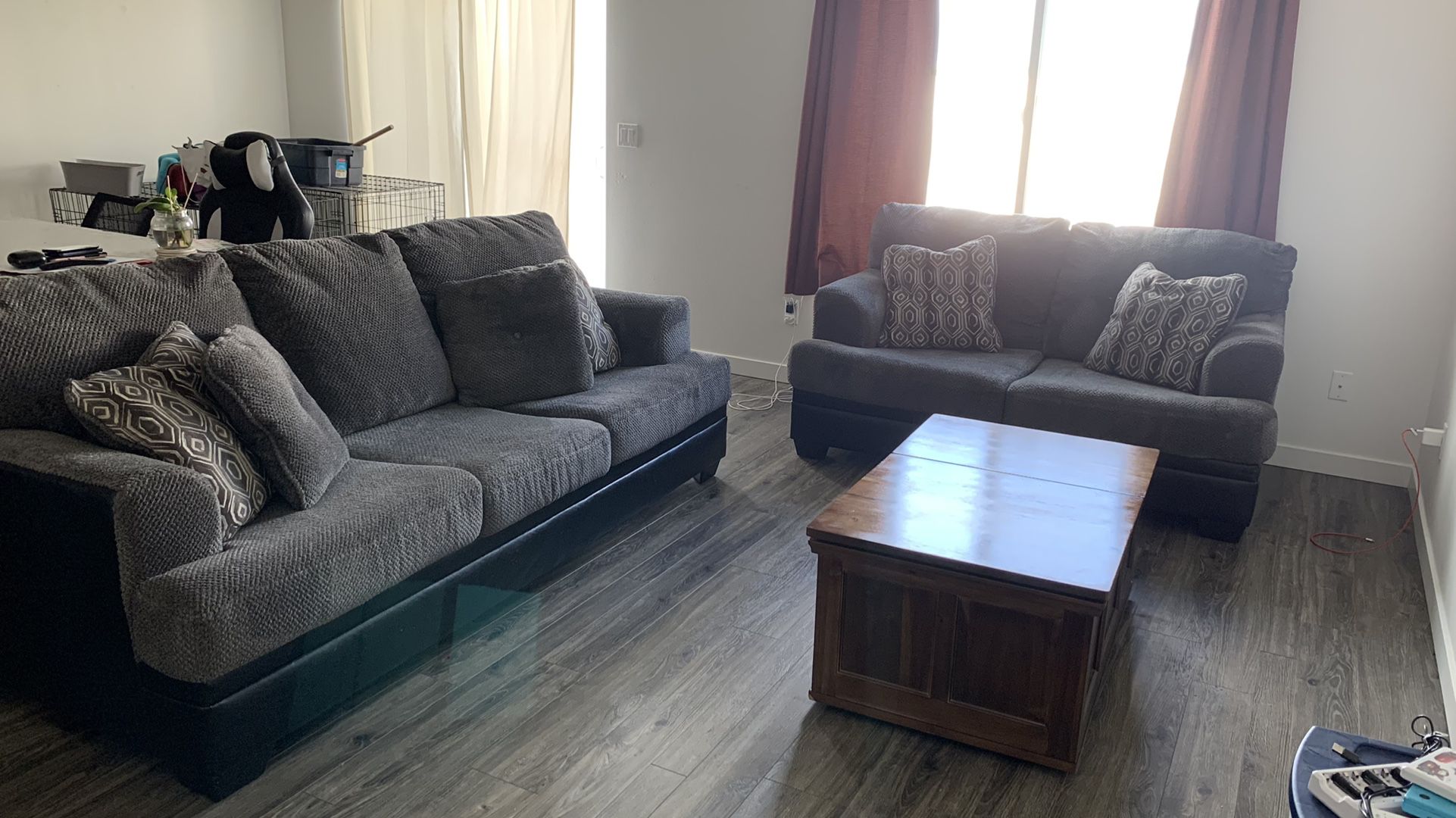 Couch, Love Seat and Coffee Table 
