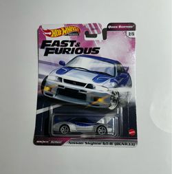 Hot Wheels Premium Fast & Furious Quick Shifters Nissan Skyline GT-R (BCNR33) die-cast car