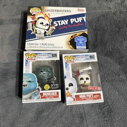 Ghostbuster Funko Pop Lot