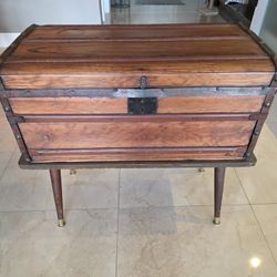 Antique Trunk Turned Coffee Table