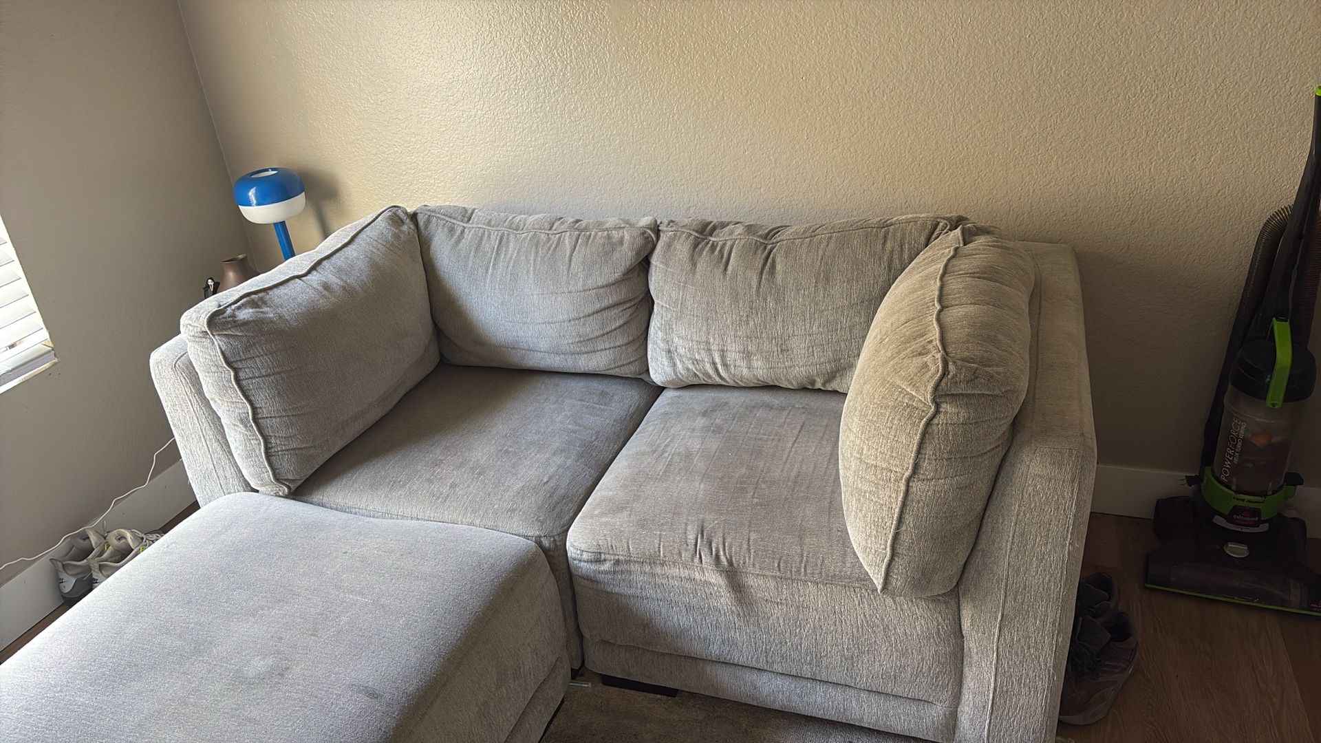 Couch (Loveseat W/ Ottoman)