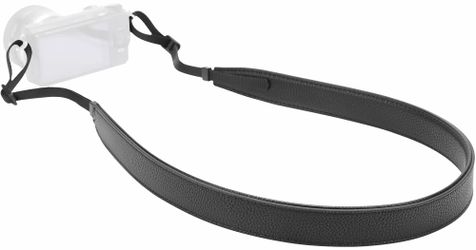 New Divvia Classic PU Leather Camera Strap - Soft Padded, Adjustable