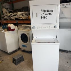 Frigidaire Stackable Washer Dryer 